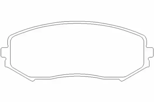 Тормозные колодки дисковые передняя ось TEXTAR 2434601