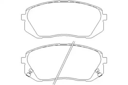 Тормозные колодки дисковые передняя ось TEXTAR 2450101