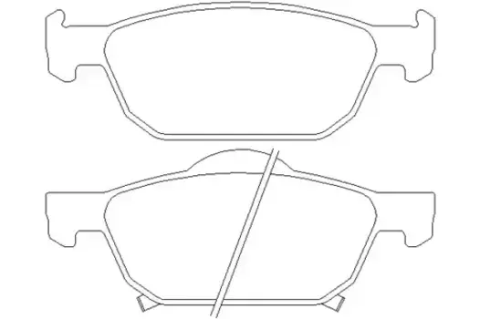 Тормозные колодки дисковые передняя ось TEXTAR 2479601