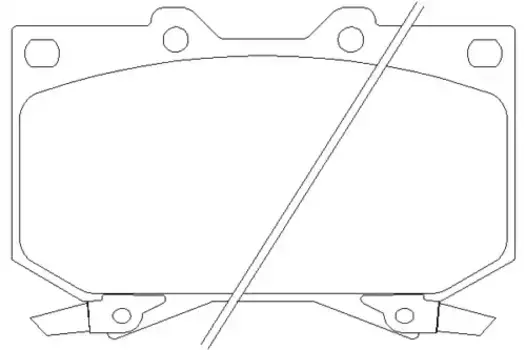 Тормозные колодки дисковые передняя ось TEXTAR 2481301