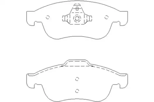 Тормозные колодки дисковые передняя ось TEXTAR 2491401