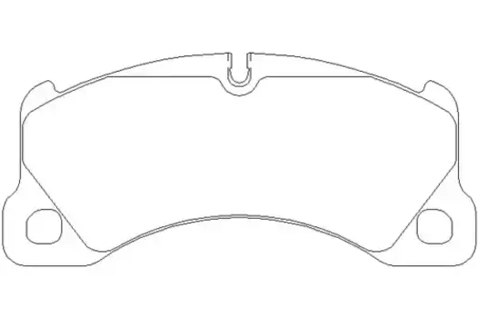 Тормозные колодки дисковые передняя ось TEXTAR 2500701
