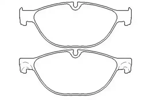 Тормозные колодки дисковые передняя ось TEXTAR 2504501