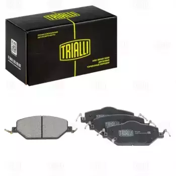 Тормозные колодки дисковые передняя ось TRIALLI PF 3209