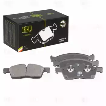 Тормозные колодки дисковые передняя ось TRIALLI PF 4242