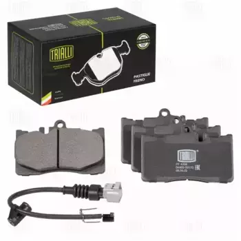 Тормозные колодки дисковые передняя ось TRIALLI PF 4356
