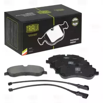 Тормозные колодки дисковые передняя ось TRIALLI PF 1045