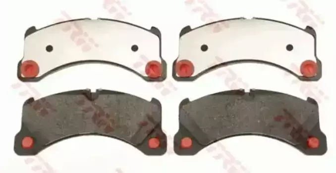 Тормозные колодки дисковые передняя ось TRW GDB2004