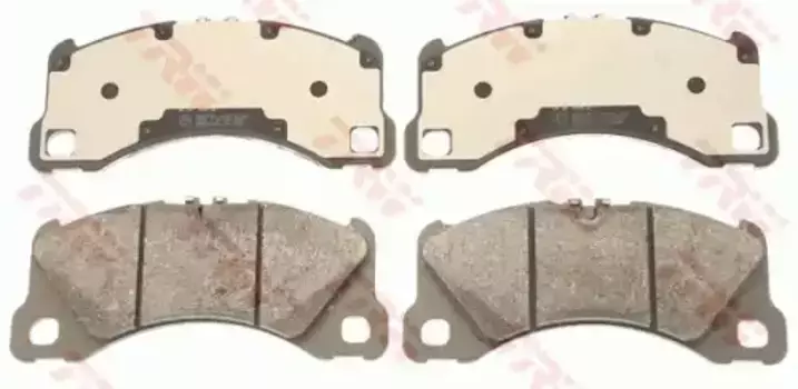 Тормозные колодки дисковые передняя ось TRW GDB2052