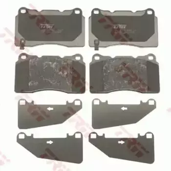 Тормозные колодки дисковые передняя ось TRW GDB3349