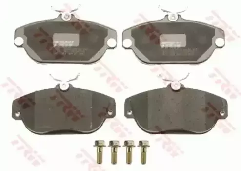 Тормозные колодки дисковые передняя ось TRW GDB837