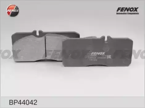 Тормозные колодки дисковые передняя ось задняя ось FENOX BP44042