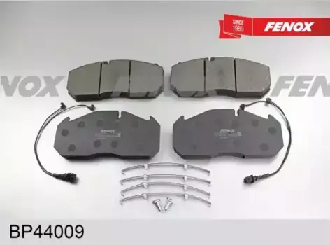 Тормозные колодки дисковые передняя ось задняя ось FENOX BP44009