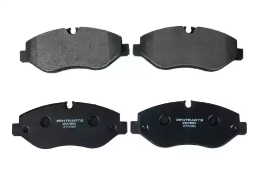 Тормозные колодки дисковые передняя ось ZENTPARTS Z07261
