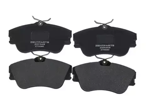 Тормозные колодки дисковые передняя ось ZENTPARTS Z07349