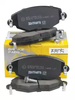 Тормозные колодки дисковые передняя ось ZENTPARTS Z07368