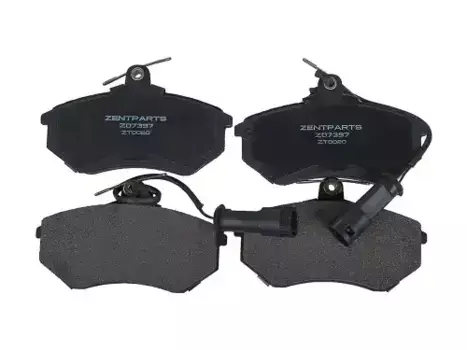 Тормозные колодки дисковые передняя ось ZENTPARTS Z07397
