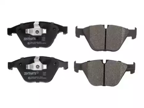 Тормозные колодки дисковые передняя ось ZENTPARTS Z07425