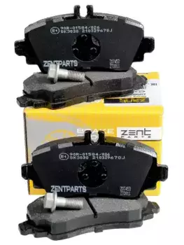 Тормозные колодки дисковые передняя ось ZENTPARTS Z07453