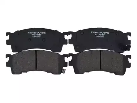 Тормозные колодки дисковые передняя ось ZENTPARTS Z07527