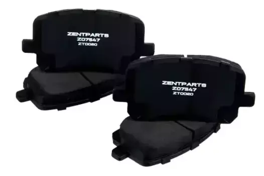 Тормозные колодки дисковые передняя ось ZENTPARTS Z07547