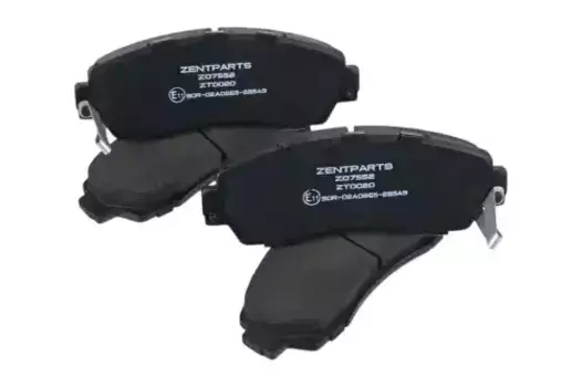 Тормозные колодки дисковые передняя ось ZENTPARTS Z07552