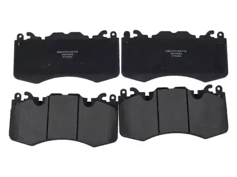 Тормозные колодки дисковые передняя ось ZENTPARTS Z07556
