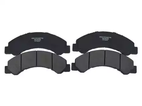 Тормозные колодки дисковые передняя ось ZENTPARTS Z07576
