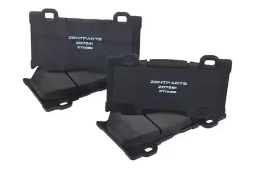 Тормозные колодки дисковые передняя ось ZENTPARTS Z07581