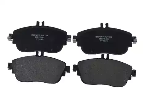 Тормозные колодки дисковые передняя ось ZENTPARTS Z07583
