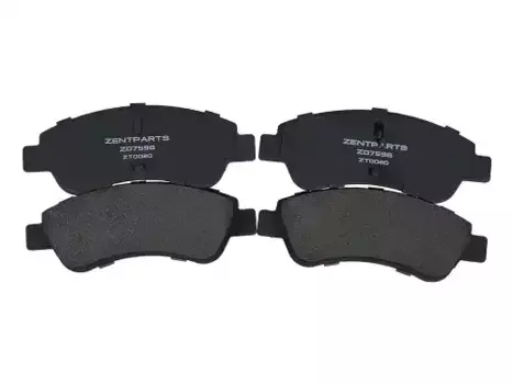 Тормозные колодки дисковые передняя ось ZENTPARTS Z07598