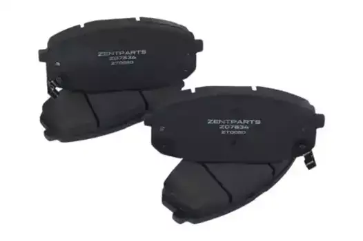 Тормозные колодки дисковые передняя ось ZENTPARTS Z07634