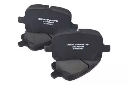 Тормозные колодки дисковые передняя ось ZENTPARTS Z07649