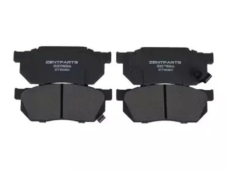 Тормозные колодки дисковые передняя ось ZENTPARTS Z07654