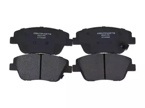 Тормозные колодки дисковые передняя ось ZENTPARTS Z07711