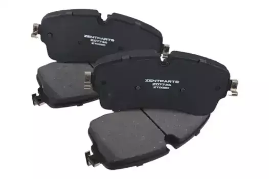 Тормозные колодки дисковые передняя ось ZENTPARTS Z07734