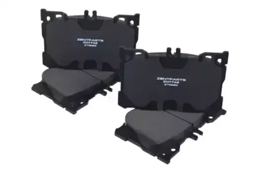 Тормозные колодки дисковые передняя ось ZENTPARTS Z07742