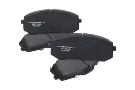 Тормозные колодки дисковые передняя ось ZENTPARTS Z07743