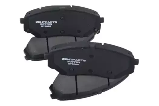 Тормозные колодки дисковые передняя ось ZENTPARTS Z07753