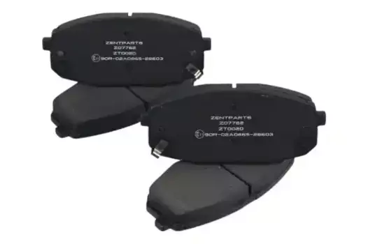 Тормозные колодки дисковые передняя ось ZENTPARTS Z07762