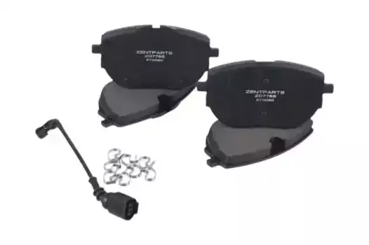 Тормозные колодки дисковые передняя ось ZENTPARTS Z07768
