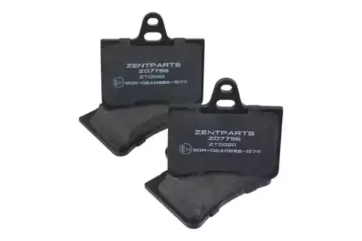 Тормозные колодки дисковые передняя ось ZENTPARTS Z07796