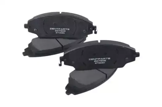 Тормозные колодки дисковые передняя ось ZENTPARTS Z07802