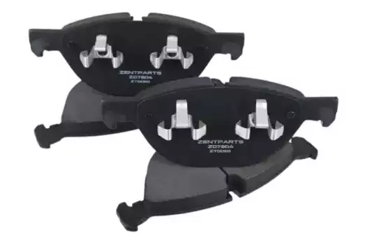 Тормозные колодки дисковые передняя ось ZENTPARTS Z07804