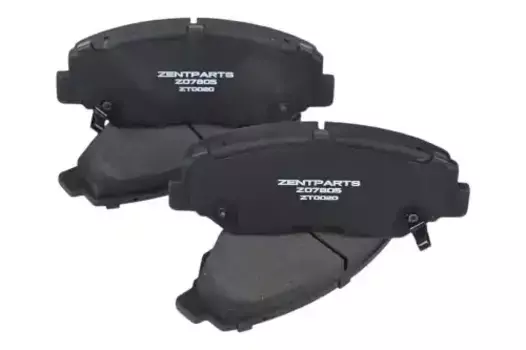 Тормозные колодки дисковые передняя ось ZENTPARTS Z07805