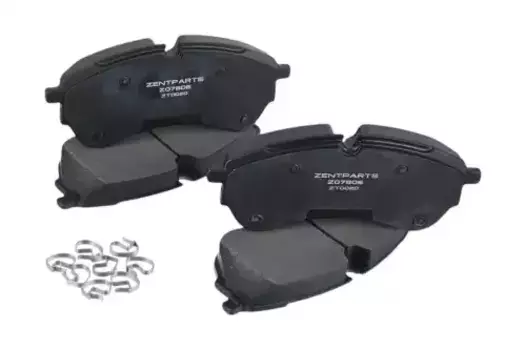 Тормозные колодки дисковые передняя ось ZENTPARTS Z07806