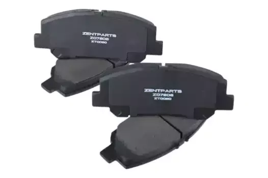 Тормозные колодки дисковые передняя ось ZENTPARTS Z07808