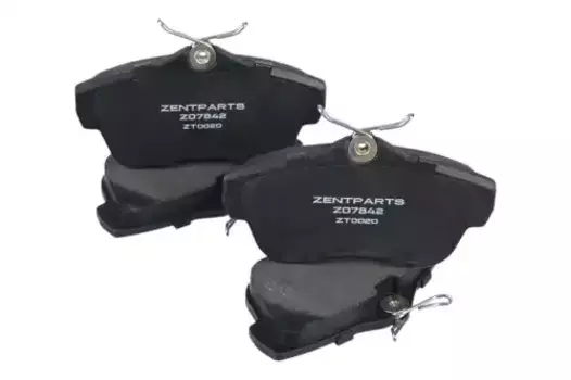 Тормозные колодки дисковые передняя ось ZENTPARTS Z07842