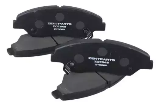 Тормозные колодки дисковые передняя ось ZENTPARTS Z07848