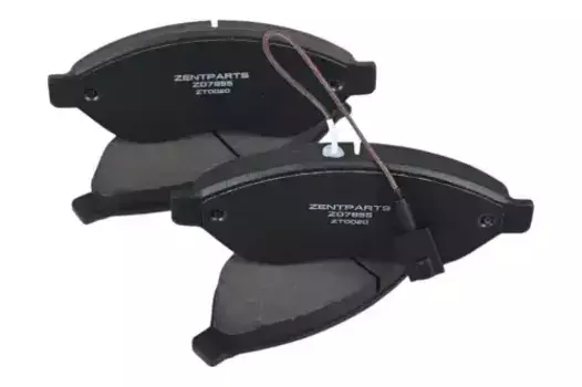 Тормозные колодки дисковые передняя ось ZENTPARTS Z07855